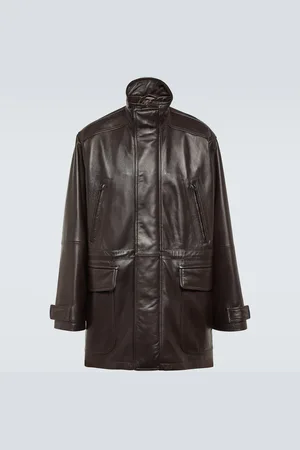 Balenciaga Parka en cuir