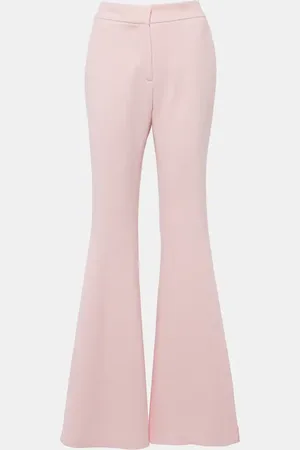 GABRIELA HEARST Pantalon évasé Desmond en laine vierge