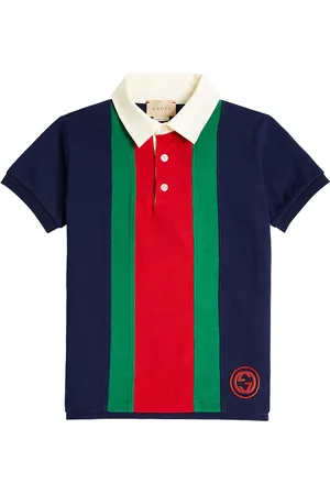 Gucci Polo Web Stripe en coton