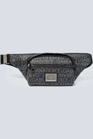 Dolce & Gabbana Sac ceinture Small en jacquard à logo
