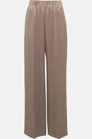 Fforme Pantalon ample Maud à taille haute