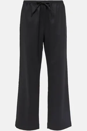 ASCENO Pantalon droit Aurelia en lin