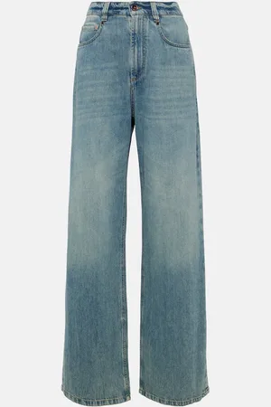 Brunello Cucinelli Jean ample à taille haute