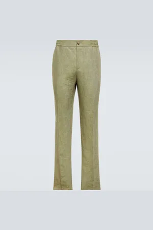 Etro Pantalon droit en lin