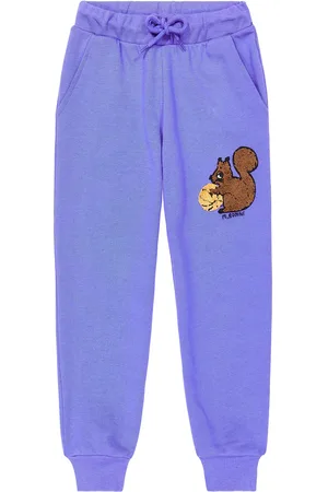 Mini Rodini Pantalon de survêtement Squirrel en coton