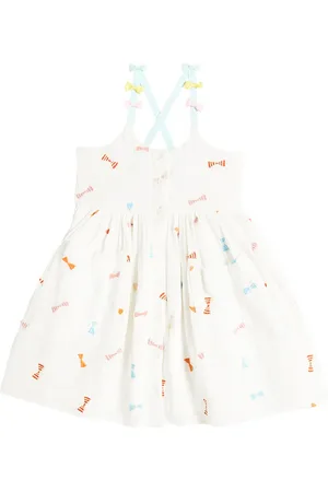 Stella McCartney Robe brodée en coton