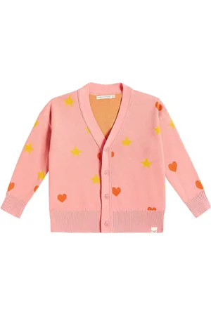 Tiny Cottons Cardigan Hearts Stars en coton