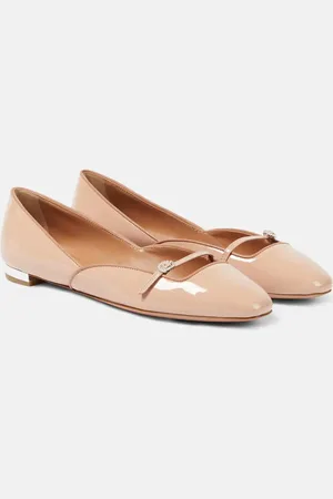 Aquazzura Ballerines Soul Sister en cuir verni