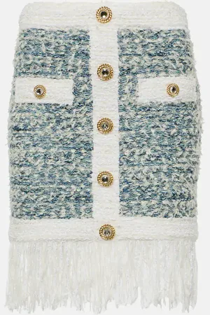 Balmain Mini-jupe en tweed