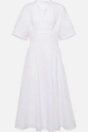 Alaïa Alaïa Robe midi en coton