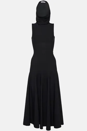 Alaïa Alaïa Robe midi à capuche