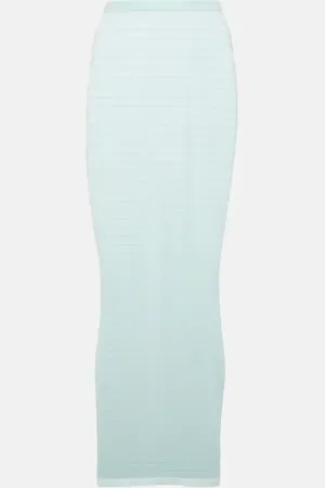 Alaïa Alaïa Jupe longue rayée