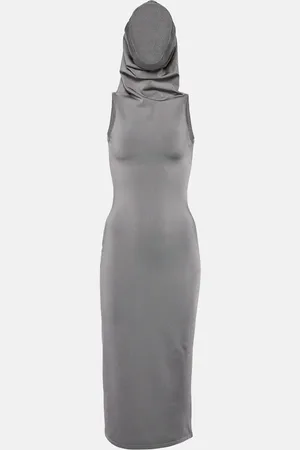 Alaïa Alaïa Robe midi à capuche