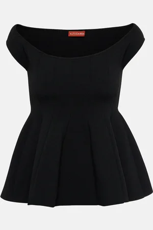 Altuzarra Top Simone à encolure bardot