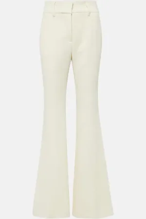 GABRIELA HEARST Pantalon évasé Rhein en laine
