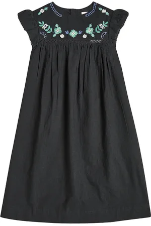 BONPOINT Robe Angie brodée en coton