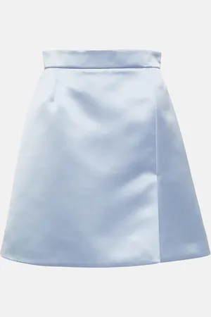 Nina Ricci Mini-jupe Duchess en satin