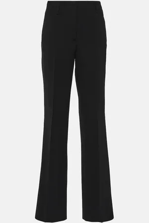 DRIES VAN NOTEN Pantalon droit à taille haute