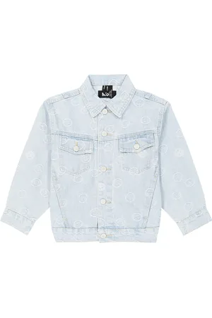 Molo Veste Hedley brodée en jean