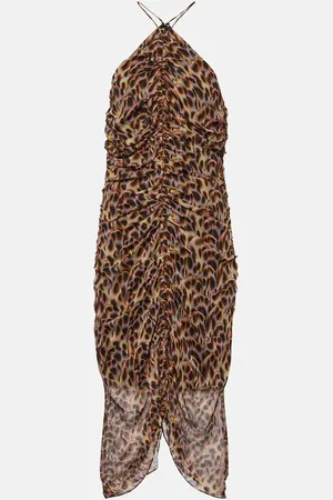 Marant Etoile Robe midi Valdi imprimée