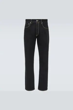 Kenzo Jean droit Bara à taille mi-haute