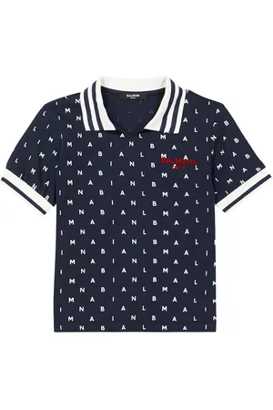 Balmain Polo imprimé en coton