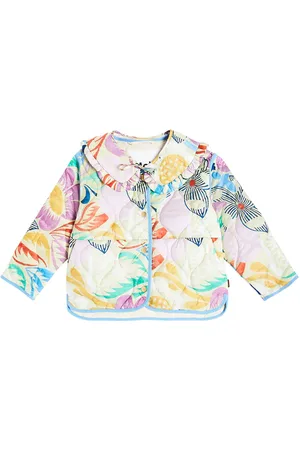 Molo Veste Hailey matelassée à fleurs
