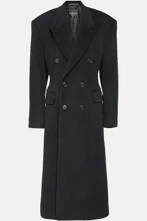 Balenciaga Manteau en cachemire et laine