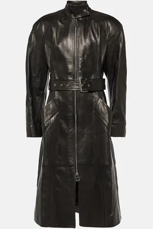 Khaite Manteau Bobbie en cuir