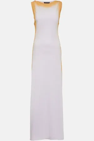 Y / PROJECT Robe longue en coton