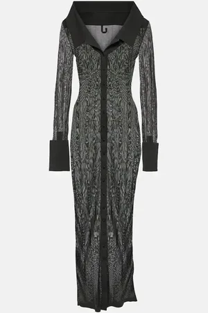 Jacquemus Robe chemise Manta rayée