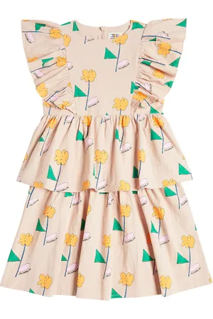Jelly Mallow Robe en coton imprimé