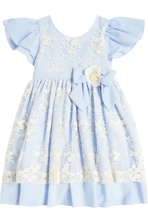 PATACHOU Robe brodée en soie et tulle