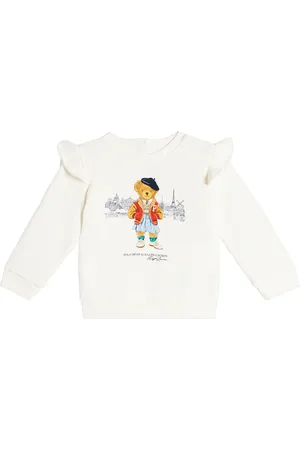 Ralph Lauren Bébé – Sweat-shirt Polo Bear en coton