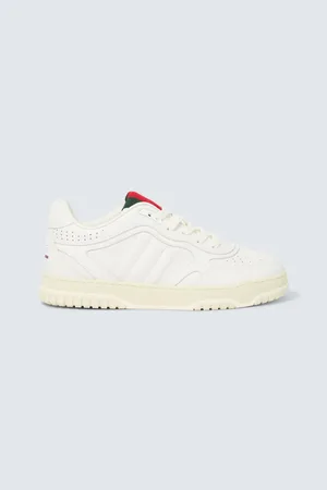 Gucci Baskets Re-Web en cuir