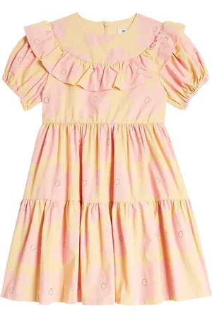 Jelly Mallow Robe Pink Flower en coton