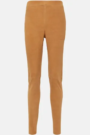 Joseph Legging en daim à taille mi-haute