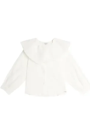Donsje Blouse Houte en lin et coton
