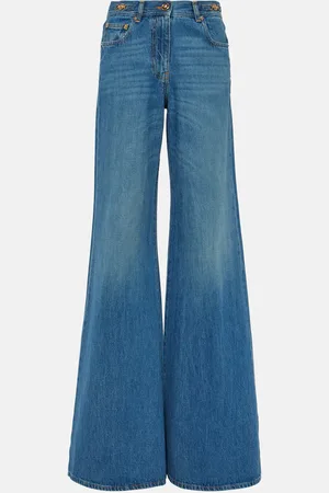 VERSACE Jean flare Medusa ‘95 à taille haute