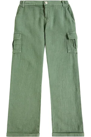 Tartine Et Chocolat Pantalon cargo en coton et lin