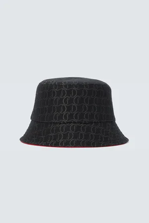 Christian Louboutin Chapeau bob Bobino en toile
