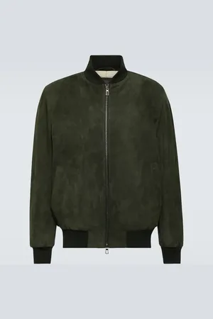 Loro Piana Veste bomber en daim