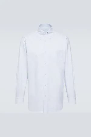 Loro Piana Chemise Oxford Agui rayée en coton