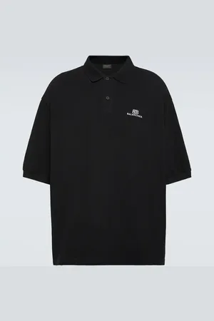 Balenciaga Polo oversize en coton