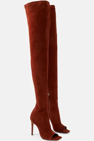 PARIS TEXAS Cuissardes Amanda 105 en daim