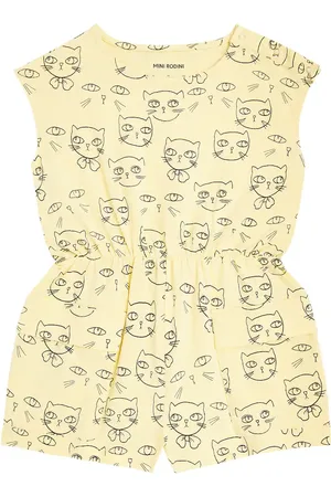 Mini Rodini Combi-short Cathlethes en coton mélangé