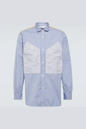 JUNYA WATANABE X Roy Lichtenstein – Chemise rayée en coton