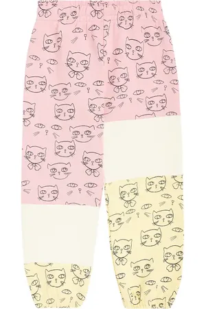 Mini Rodini Pantalon de survêtement Cathlethes en coton