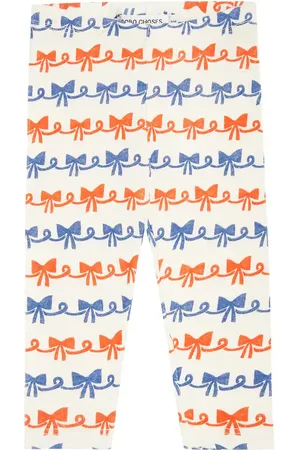 Bobo Choses Bébé – Legging Ribbon Bow en coton mélangé