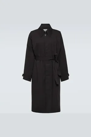 Bottega Veneta Trench-coat en coton et soie